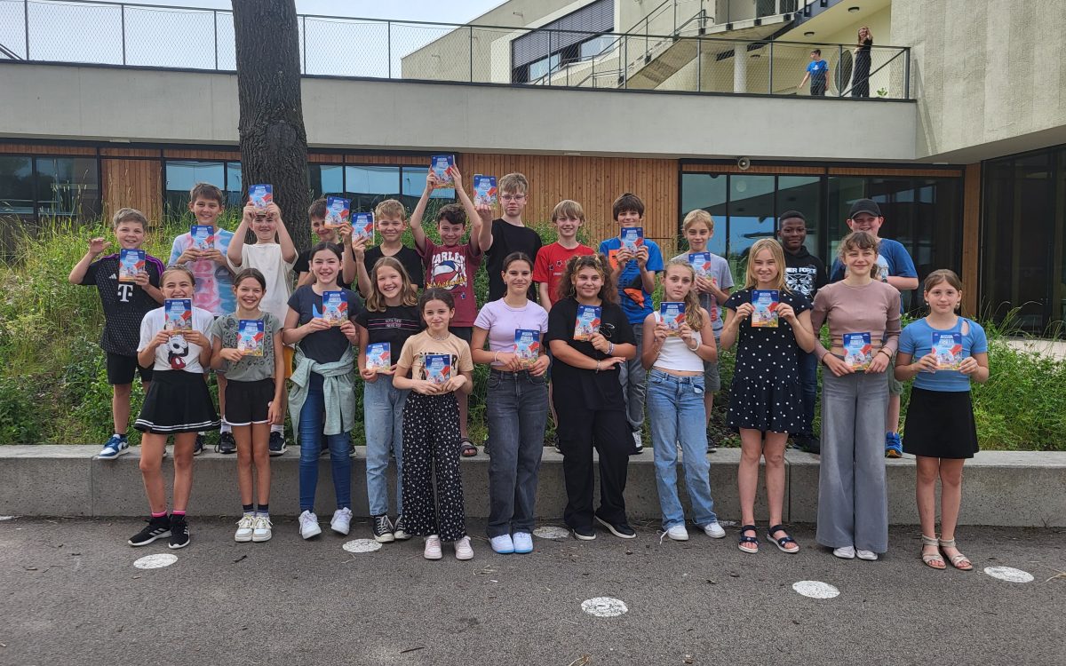 Sieg der Klasse 5C beim Quiz zum Welttag des Buches