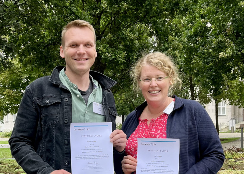 QuaMath – Basisqualifizierung erfolgreich abgeschlossen