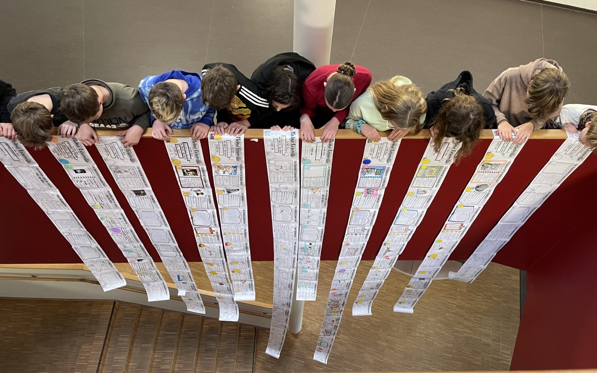 Leserollen-Rekord der Klasse 7a