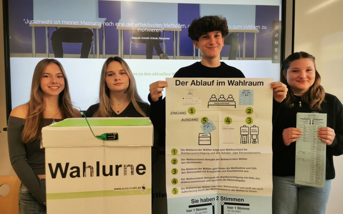 Juniorwahl 2025 – Demokratie erleben!
