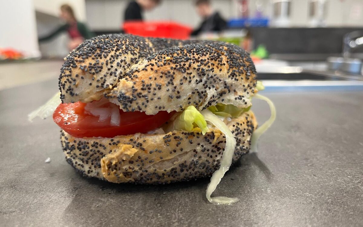Bagelmania an unserer Schule