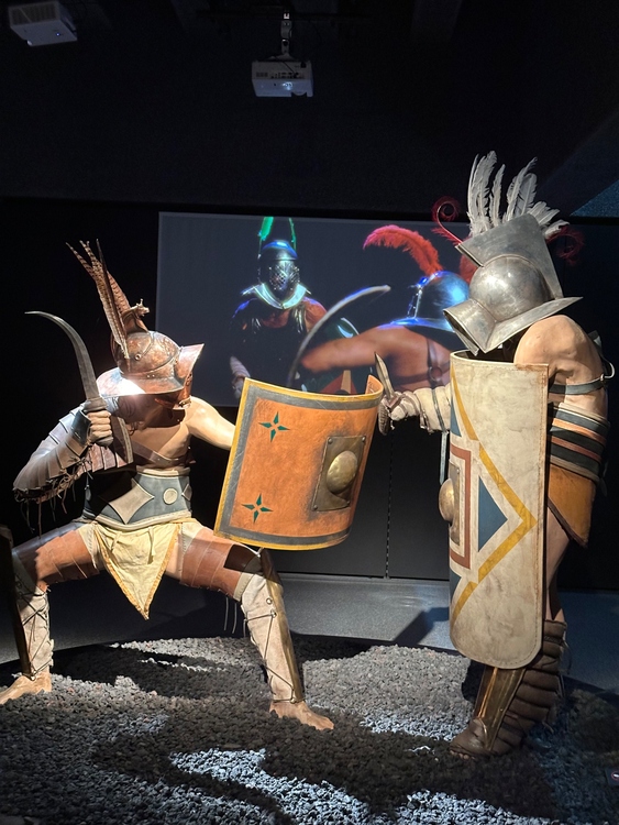 Gladiatoren hautnah – Die 6a und 6c auf den Spuren des Römischen Reichs